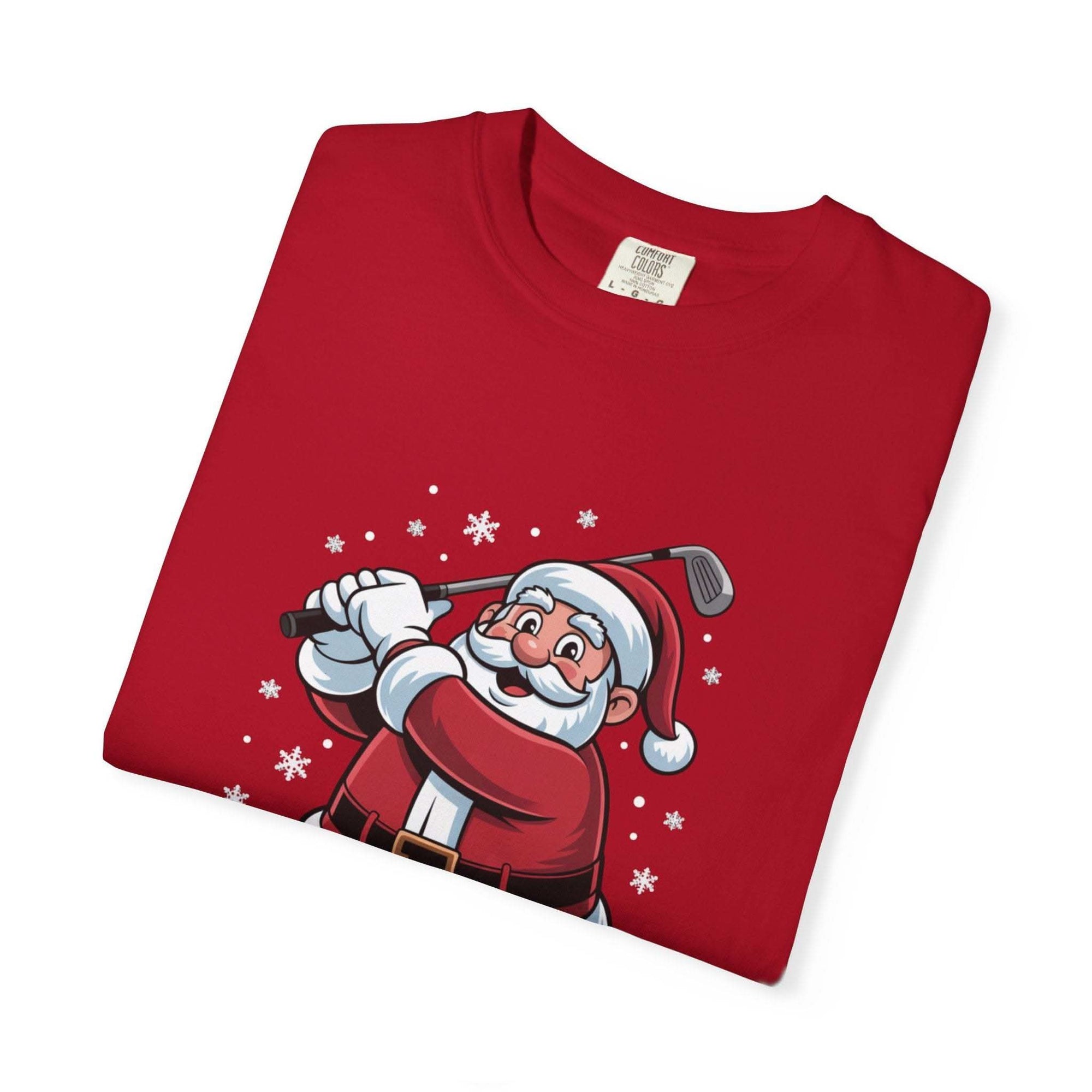 Santa Golfing T-Shirt