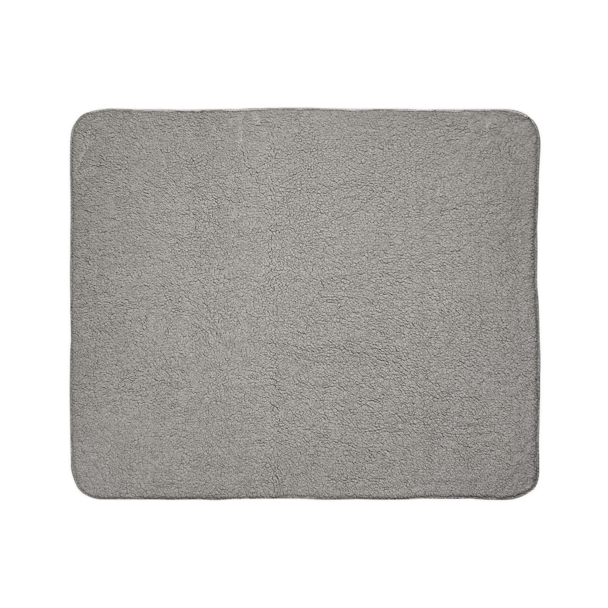 Gothmas Black Roses & Daggers fleece sherpa blanket gray sherpa side thick plush texture