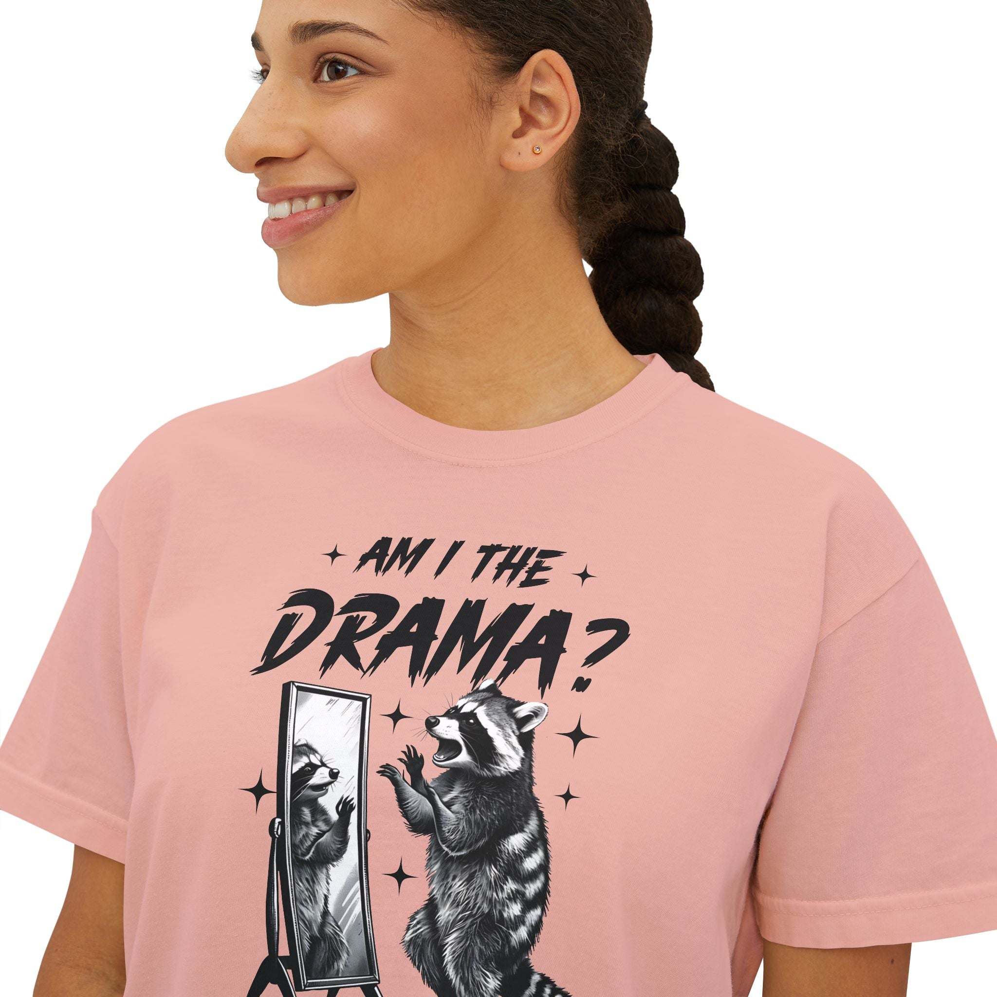 Boxy Tee - Am I The Drama Women's T-Shirt