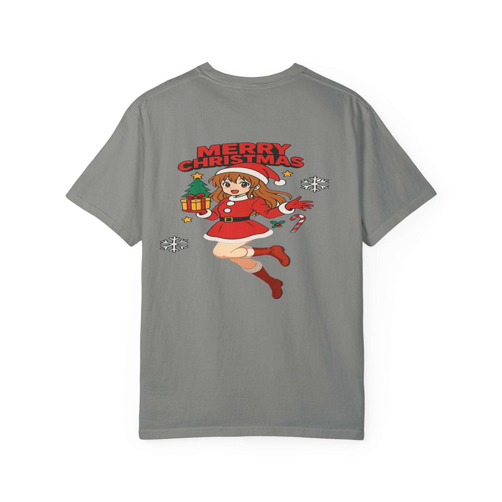 Anime Christmas Santa T-shirt