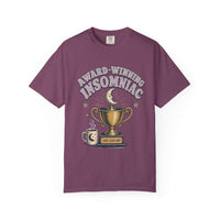 Award-Winning Insomniac T-Shirt – Funny Night Owl Coffee Tee