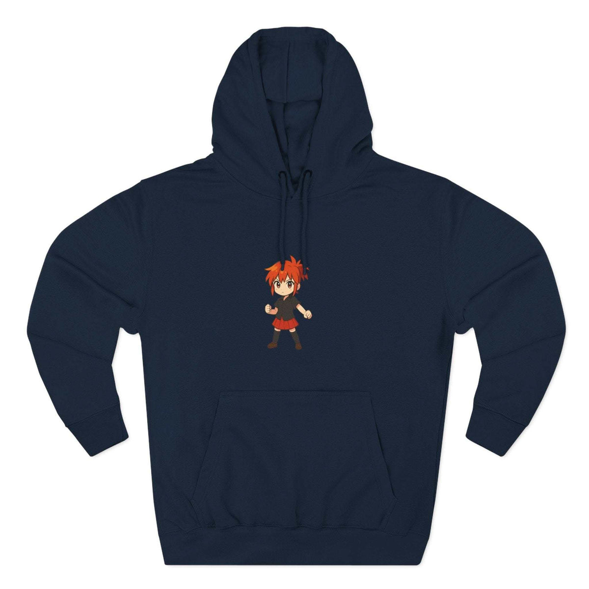 Fleece Hoodie Anime Power Girl