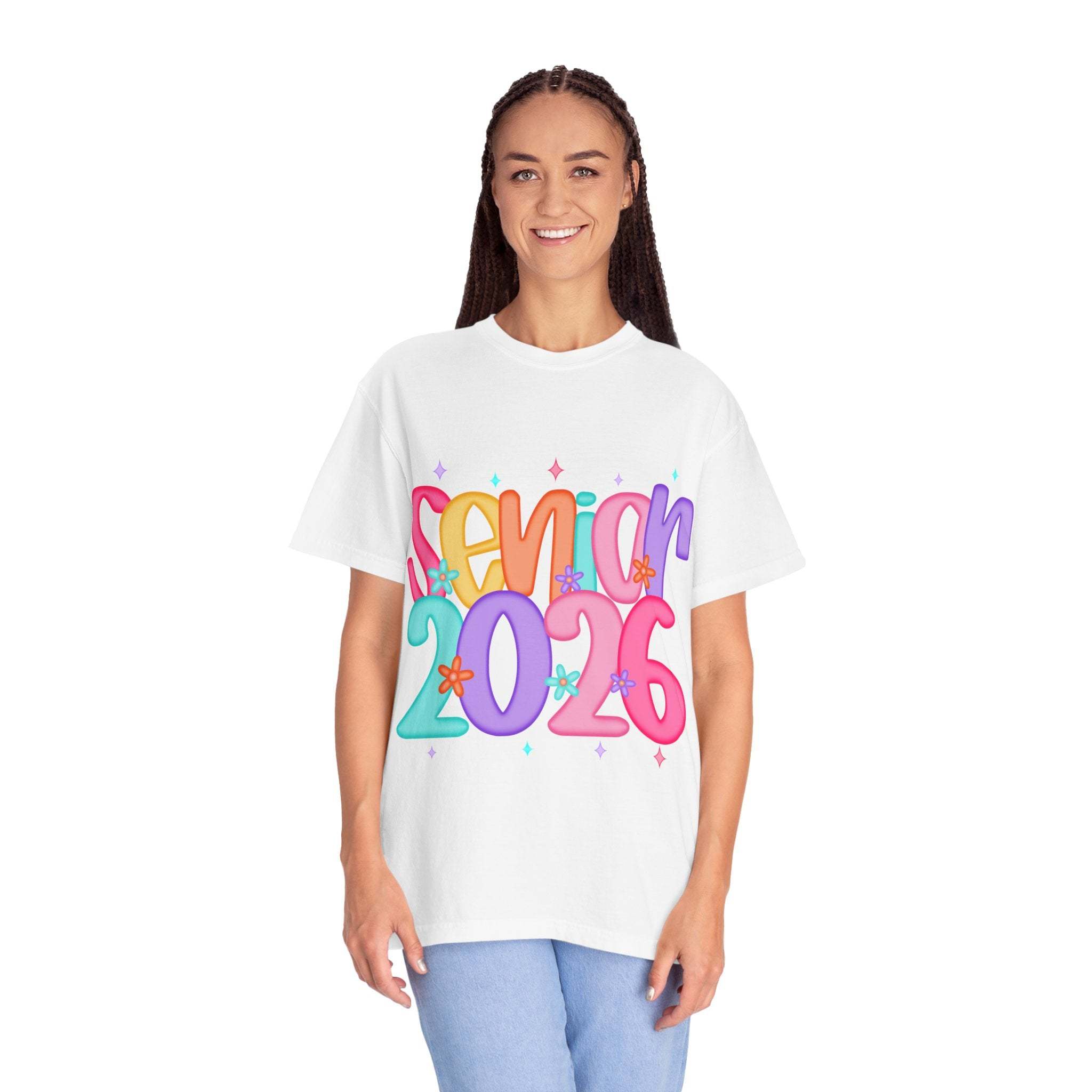 Garment-Dyed T-shirt Senior 2026 Unisex Tee