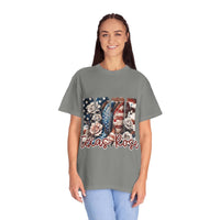 Texas Rose T-Shirt soft cotton tee with faded hue and relaxed fit inspired by Texas wild rose