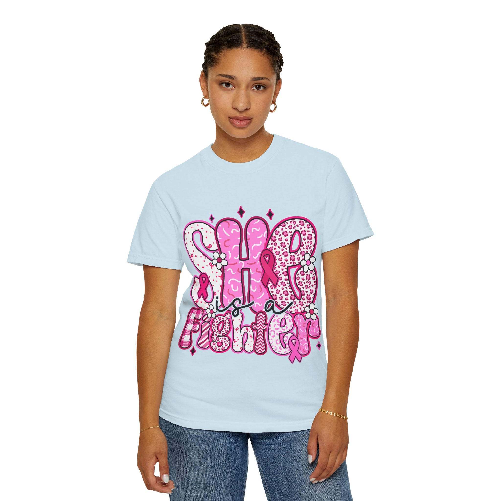 Fighter Breast Cancer T-shirt