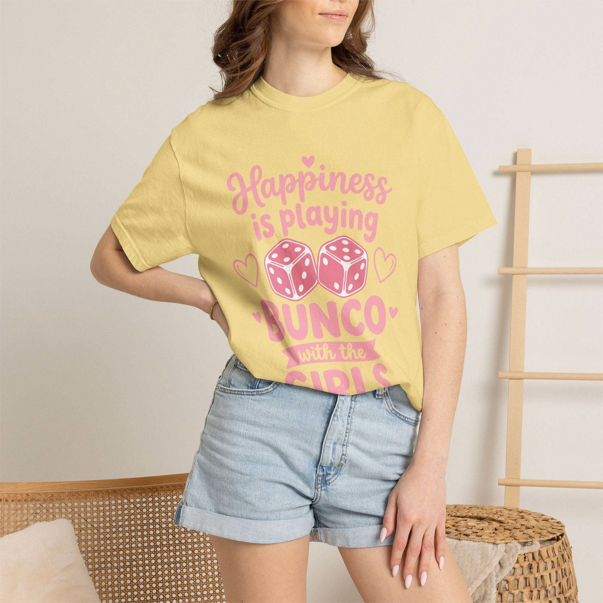 Happiness Is Playing Bunco with the Girls T-Shirt