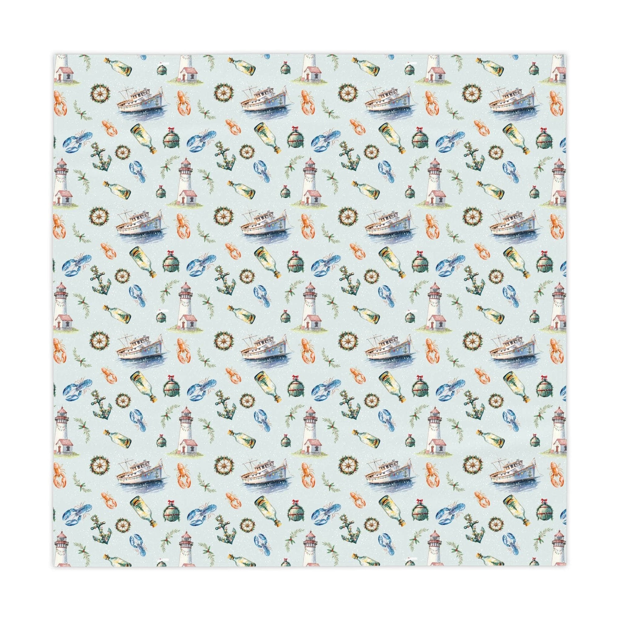 Tablecloth - Merry Coastal Christmas