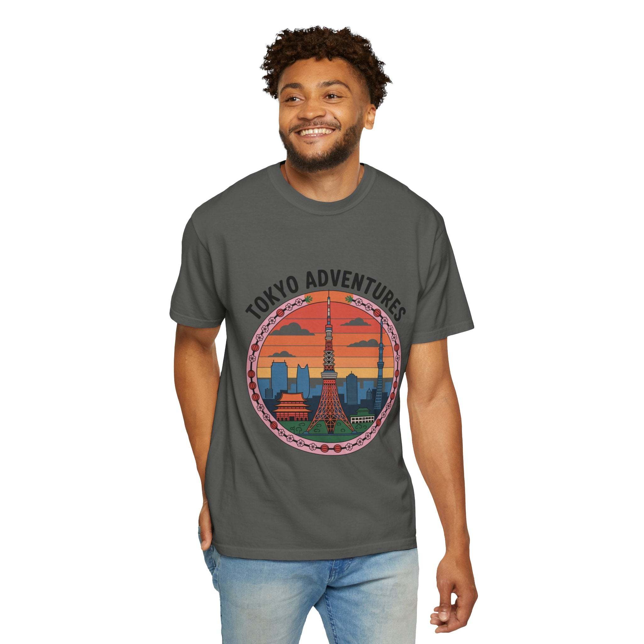 Garment-Dyed T-shirt - Tokyo Adventures Travel