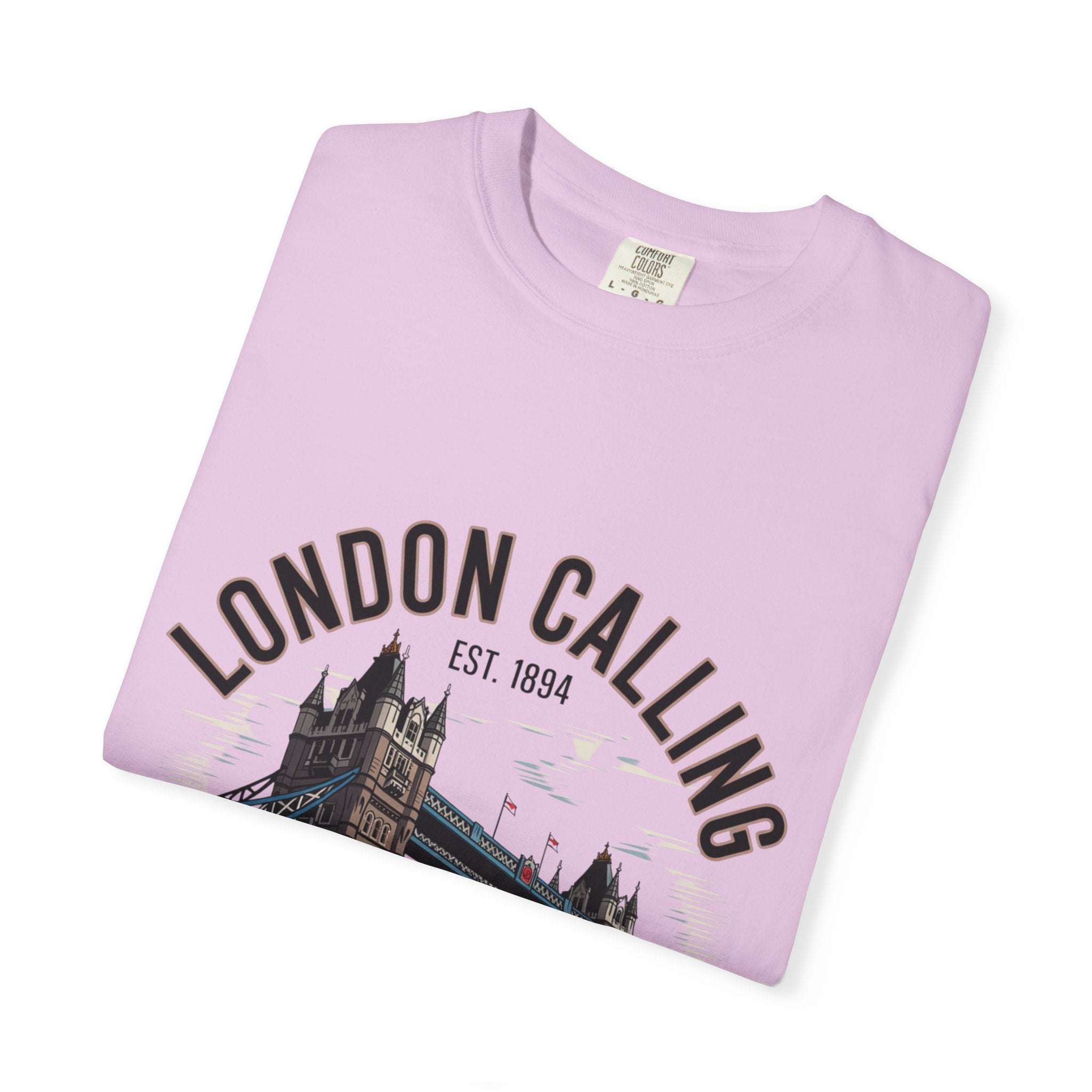 London Calling Travel T-Shirt - Unisex Garment-Dyed
