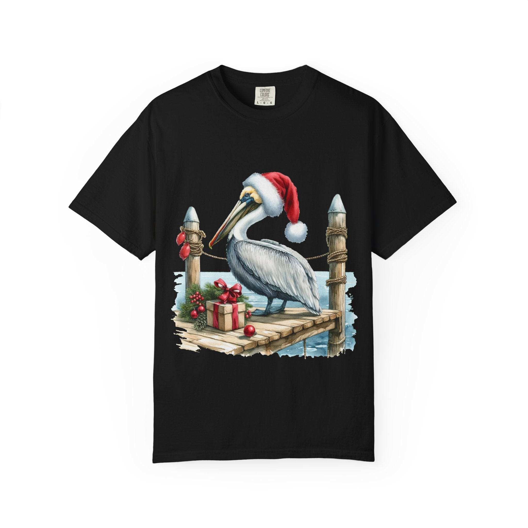 Christmas Pelican Santa T-Shirt