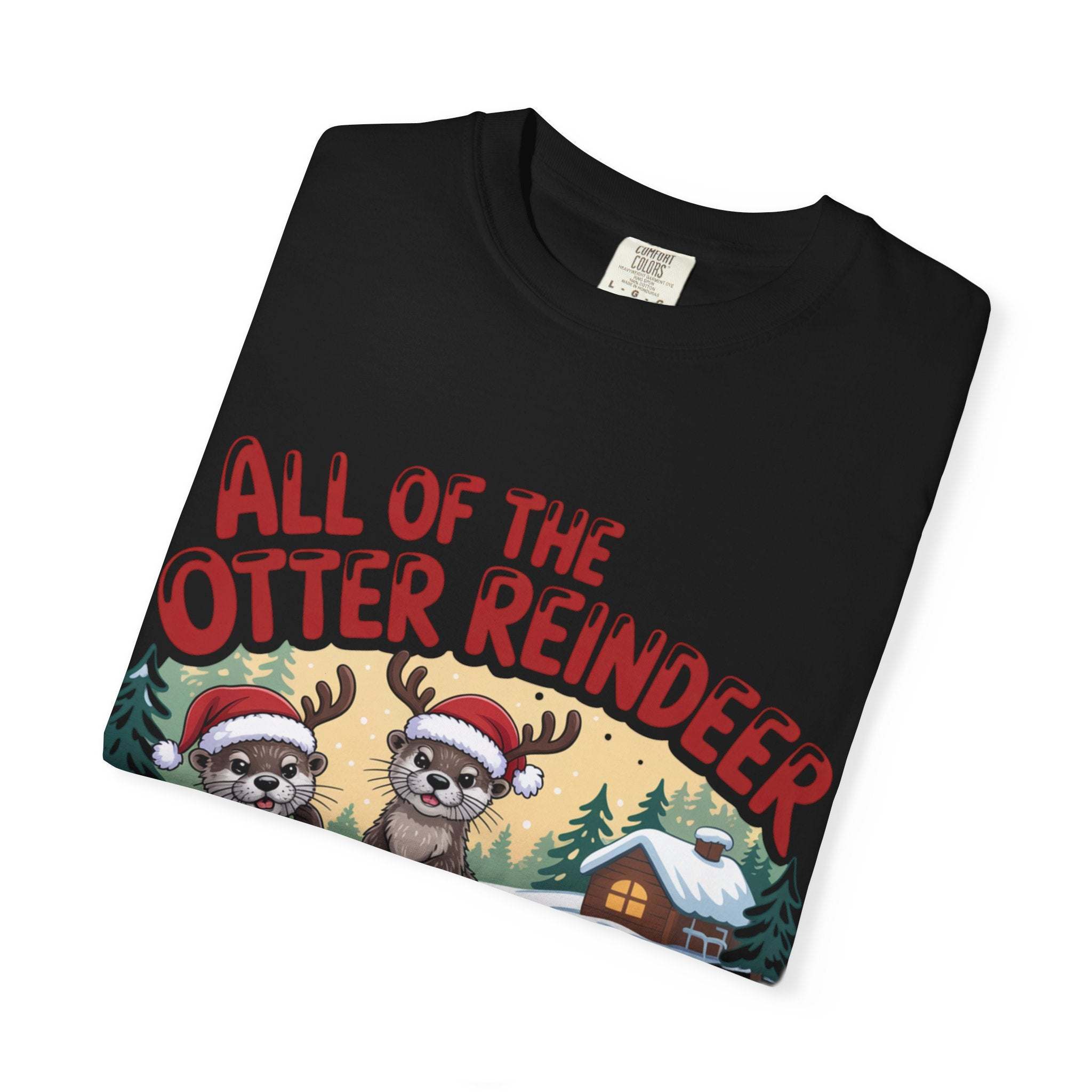 Otter Reindeer Tee