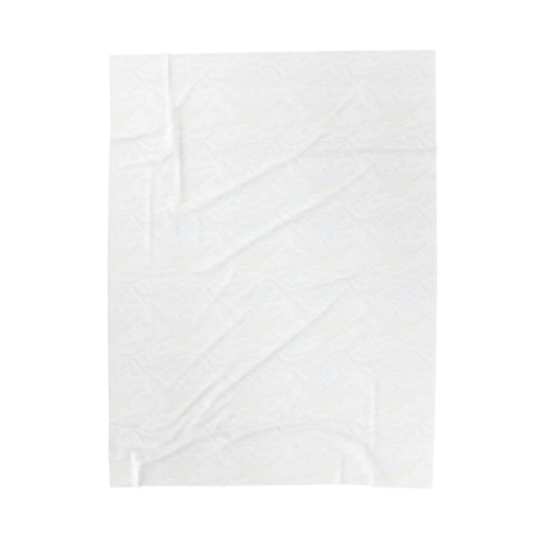 Floral pastel velveteen plush blanket in light blue and pink from Printify, available in multiple bedding sizes.