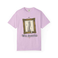 Well Adjusted Spine T-Shirt — Chiropractic Vintage Frame Graphic Tee