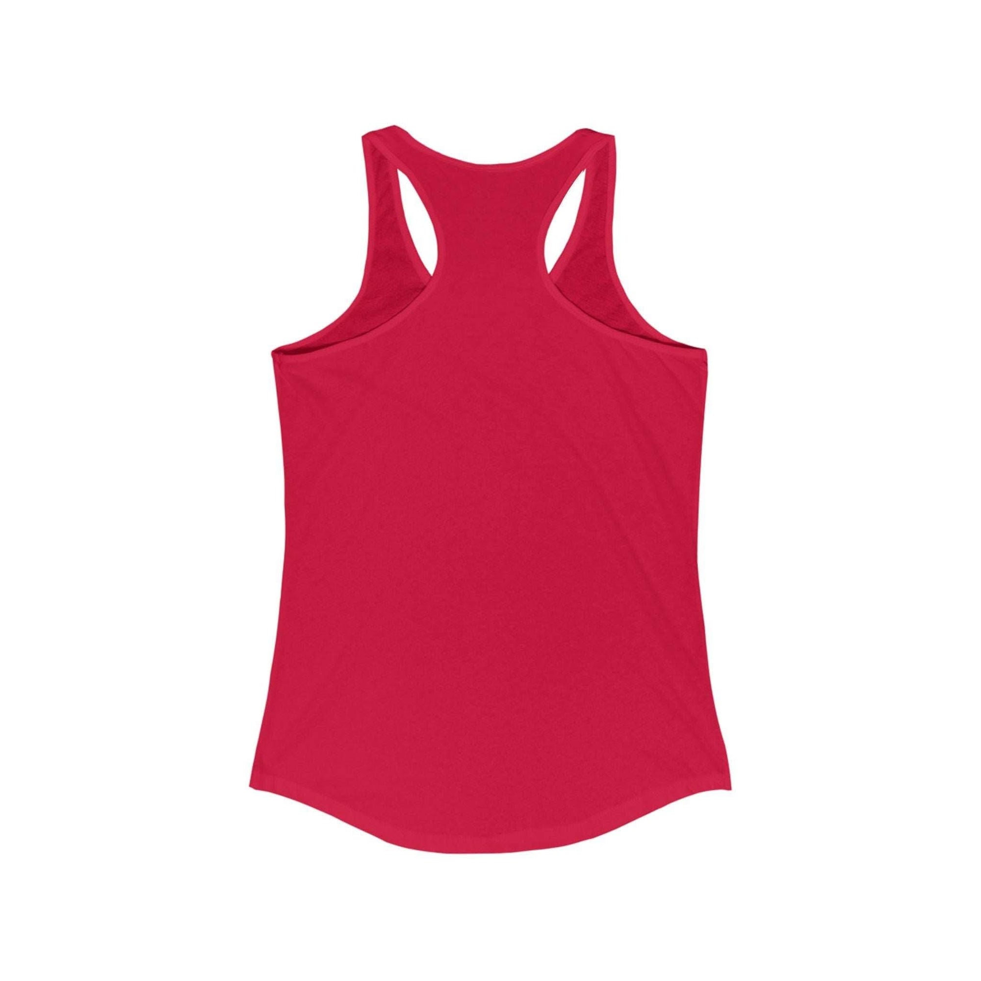 Womens Tank Top - Cute Weightlifting Teddy Bear Design for Active Women.