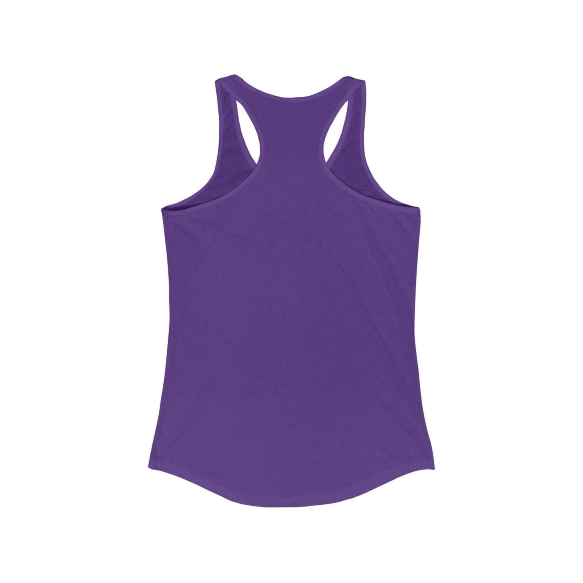 Womens Tank Top - Cute Weightlifting Teddy Bear Design for Active Women.