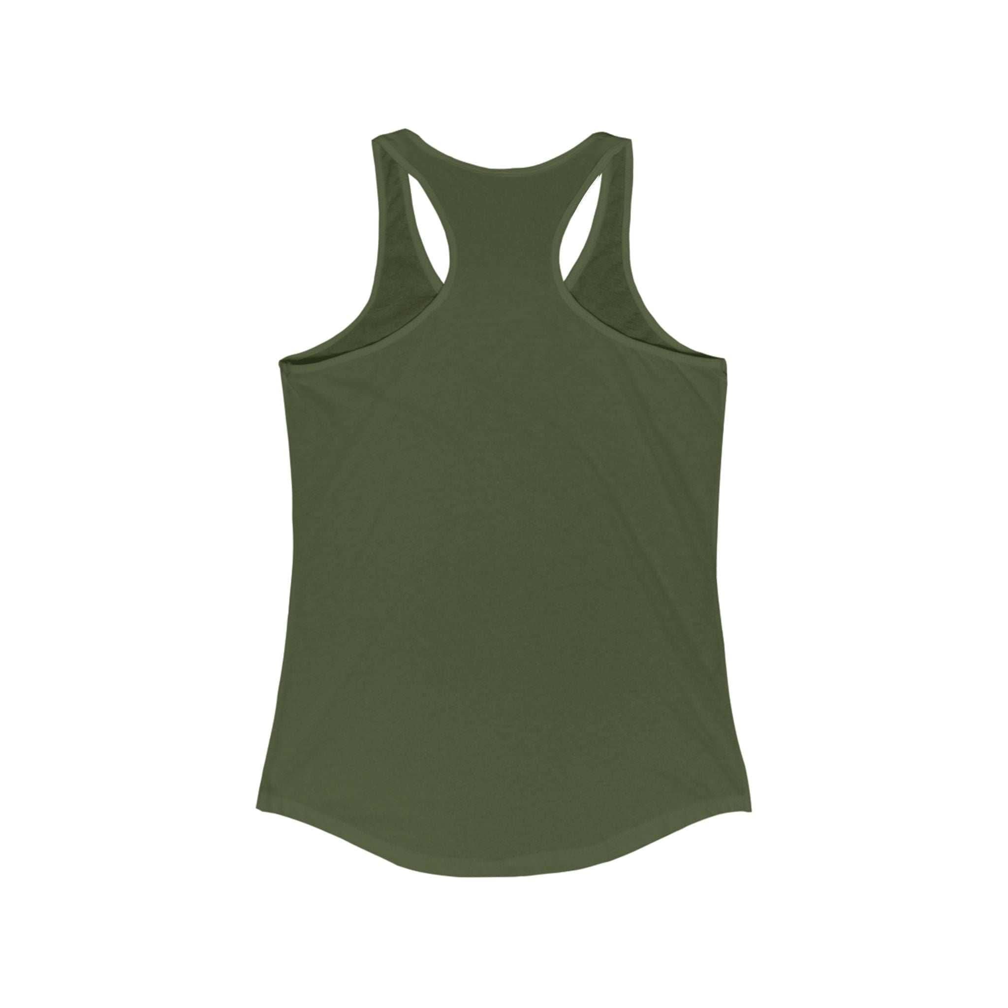 Womens Tank Top - Cute Weightlifting Teddy Bear Design for Active Women.