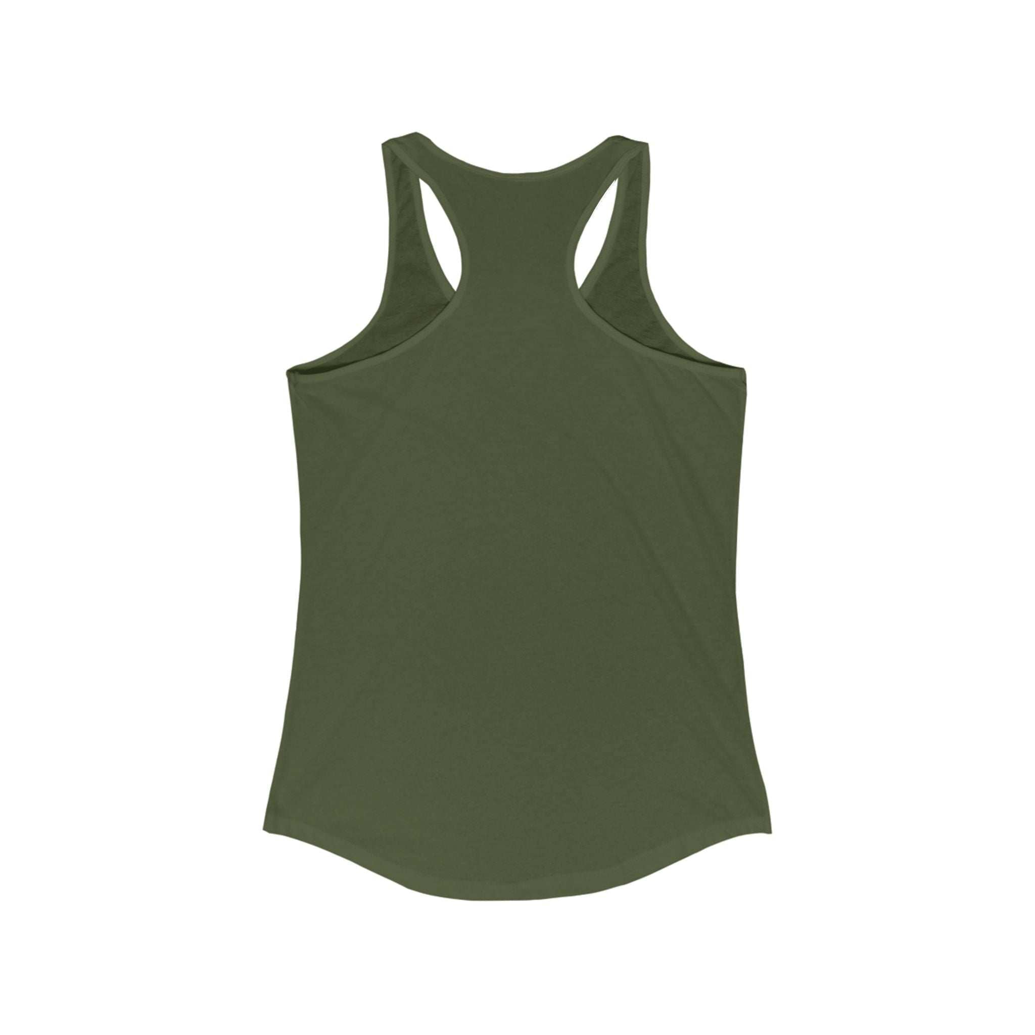 Women's Tank Top - Cute Weightlifting Teddy Bear Design