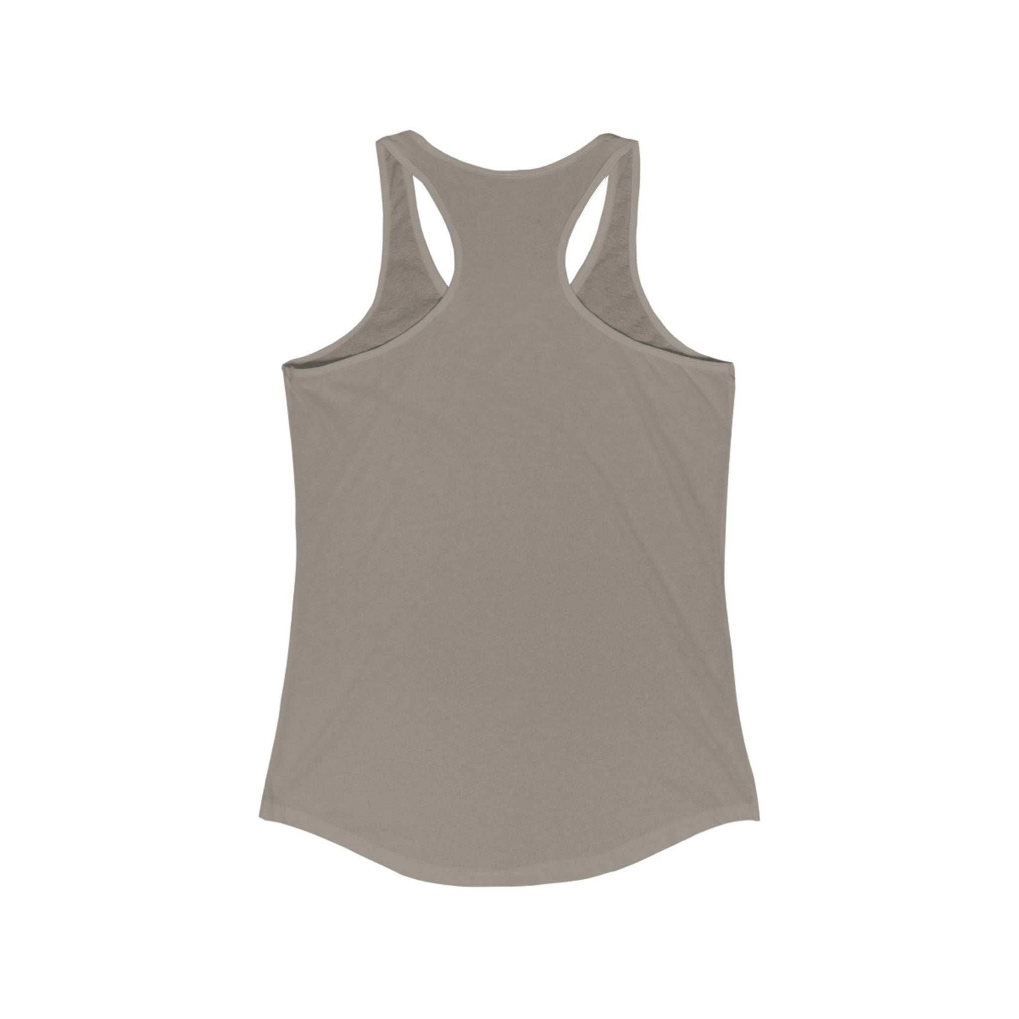 Womens Tank Top - Cute Weightlifting Teddy Bear Design for Active Women.