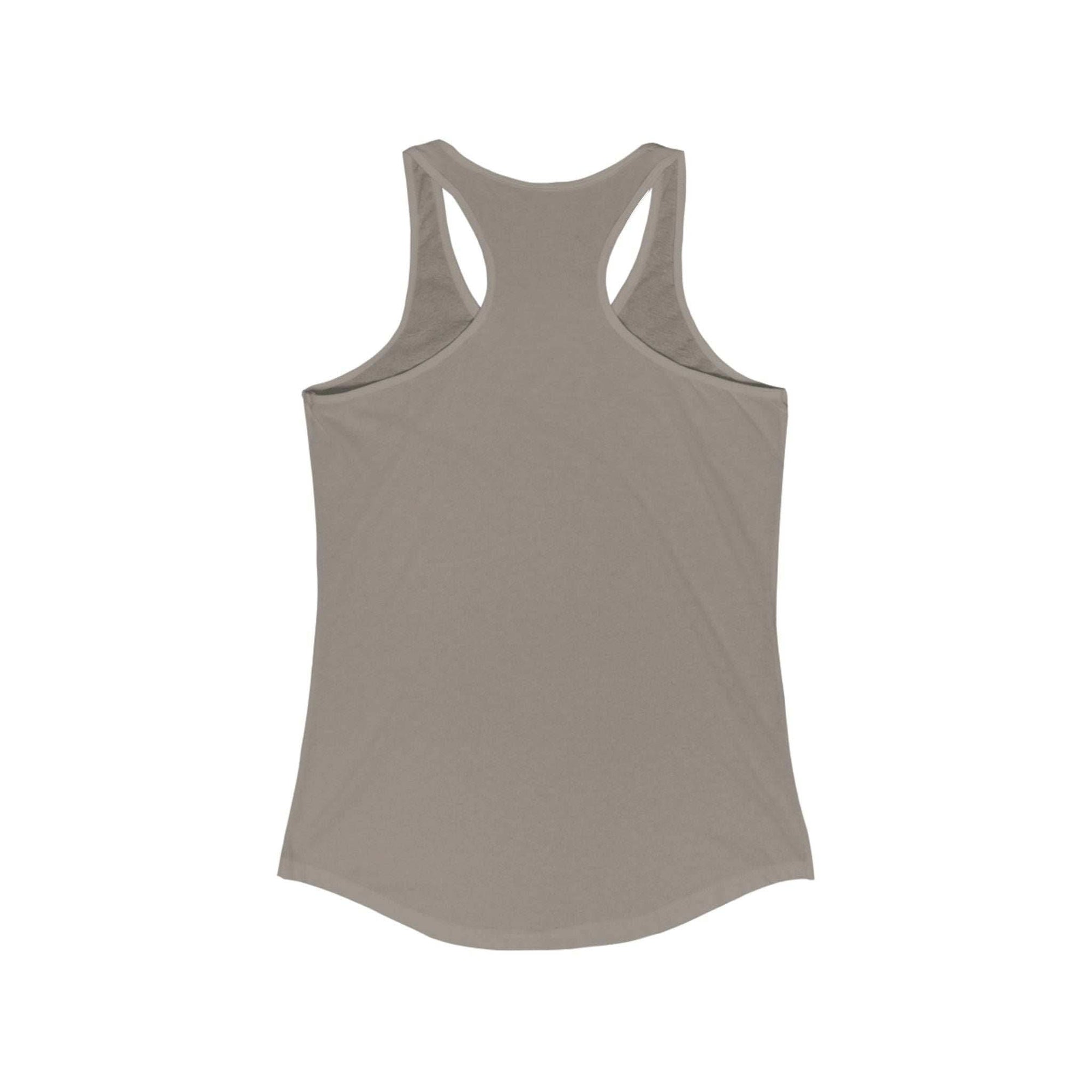 Womens Tank Top - Cute Weightlifting Teddy Bear Design for Active Women.