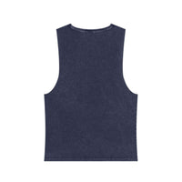 Mona Lifta muscle Mona Lisa tank top | vintage stonewash art tee
