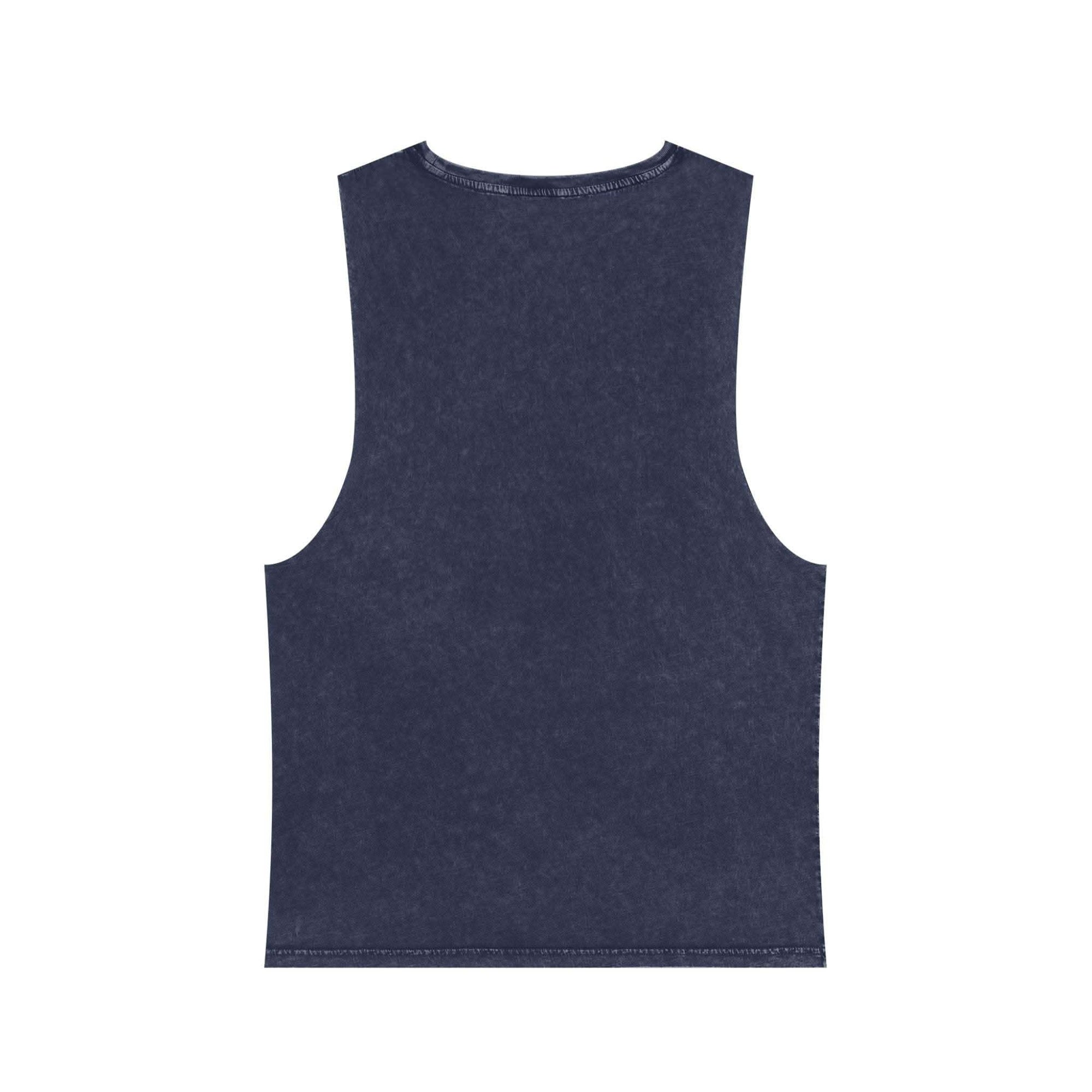 Mona Lifta muscle Mona Lisa tank top | vintage stonewash art tee