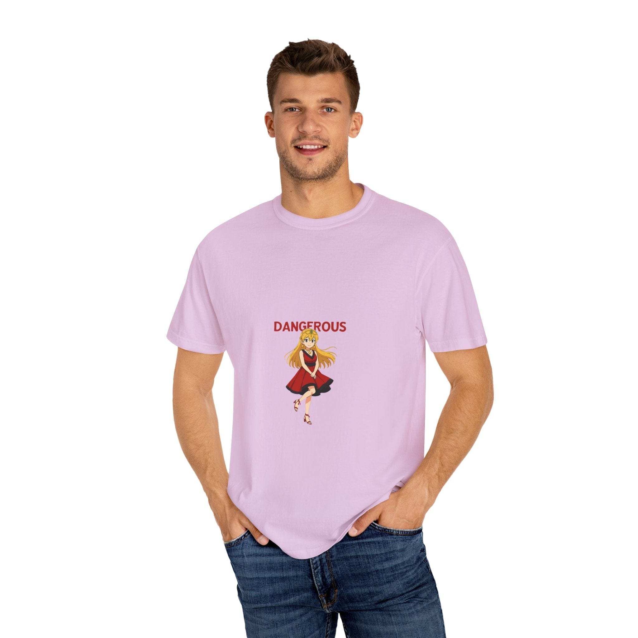 Anime Dangerous Red Girl T-shirt