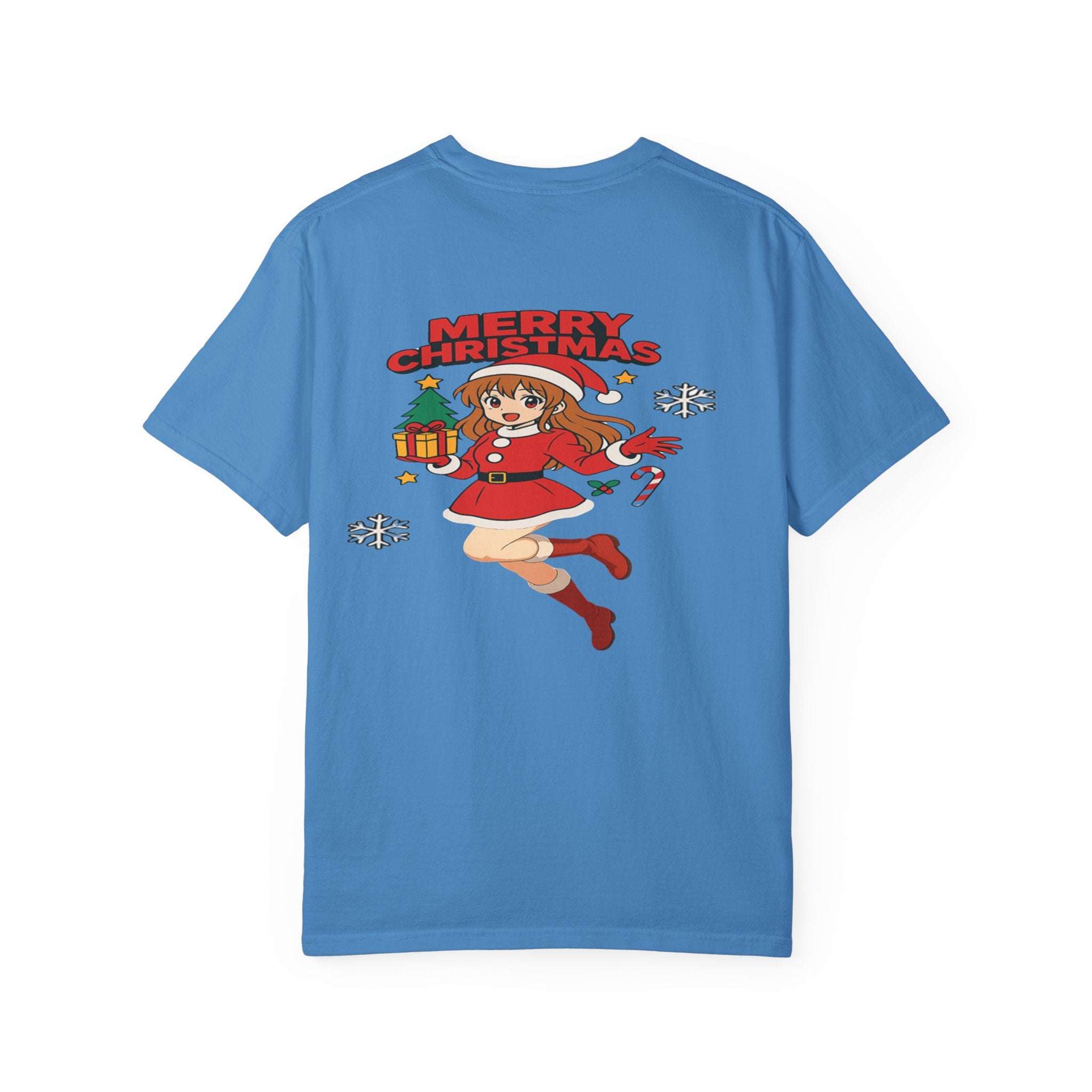 Anime Christmas Santa T-shirt
