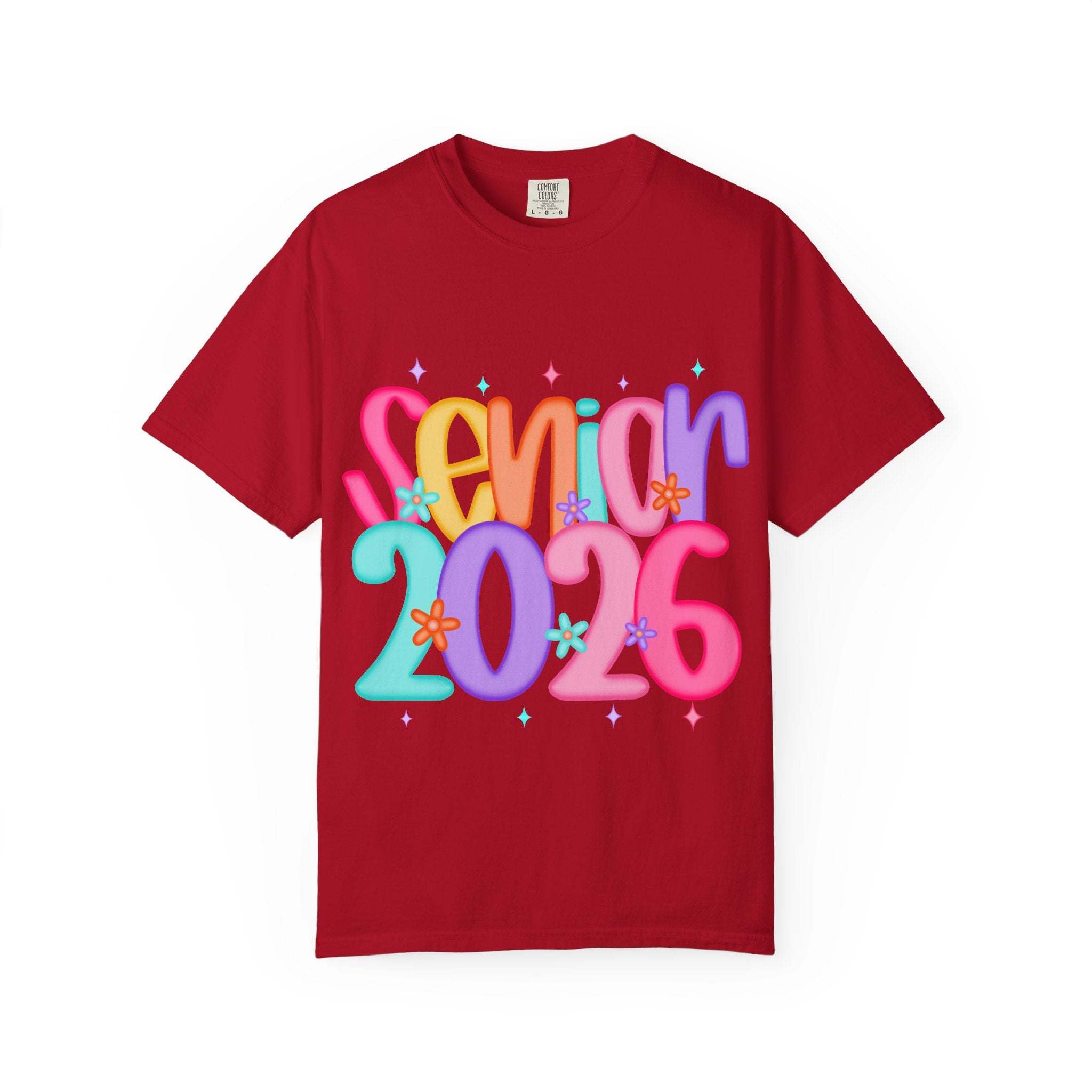 Garment-Dyed T-shirt Senior 2026 Unisex Tee