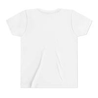 Plain white t-shirt on a white background