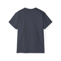 Back view of a plain black Sparkle Queen T-Shirt for fashionistas