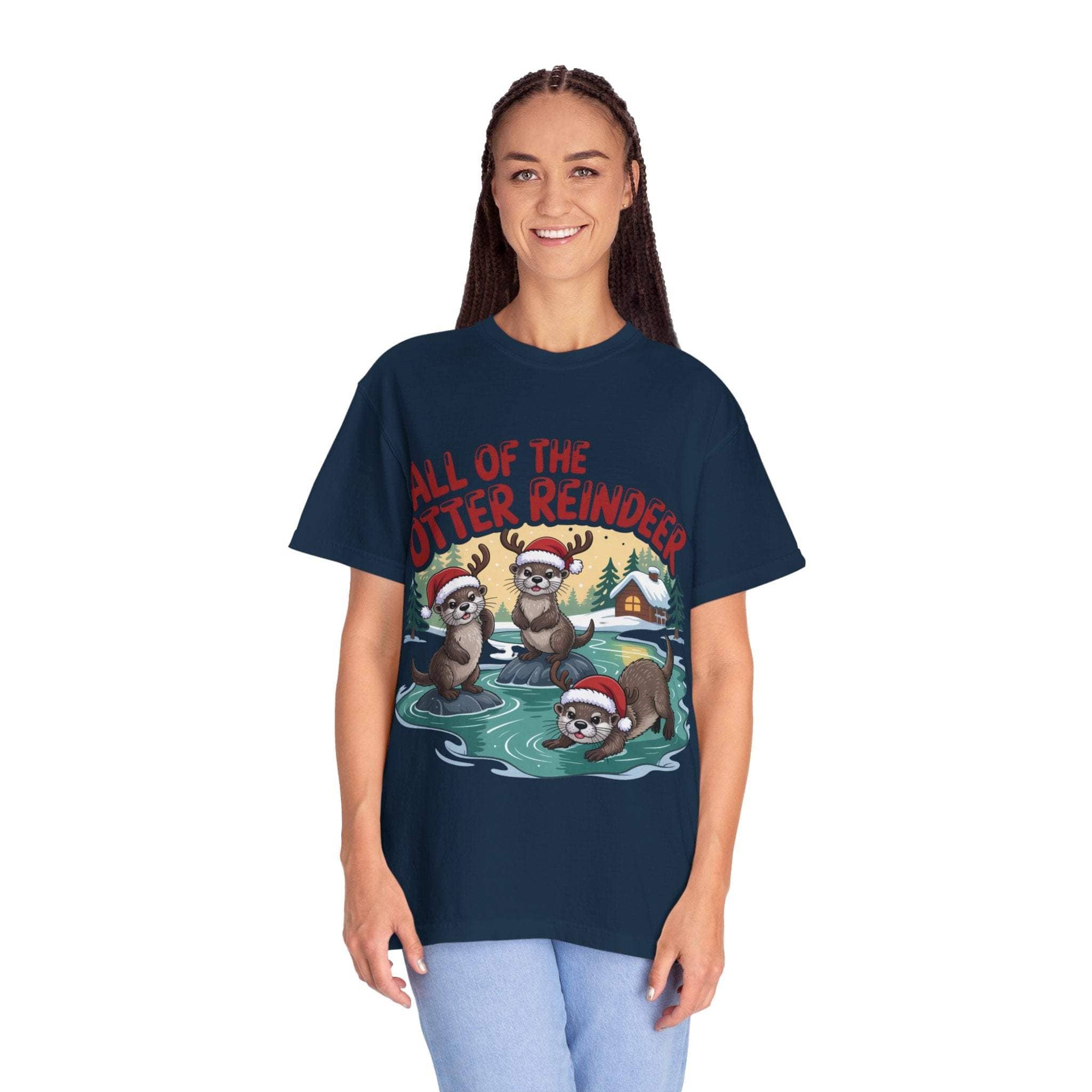 Otter Reindeer Tee