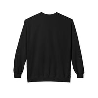 Charcoal Ugly Ass Christmas Sweatshirt by Printify, featuring a humorous festive design, perfect for holiday wear.