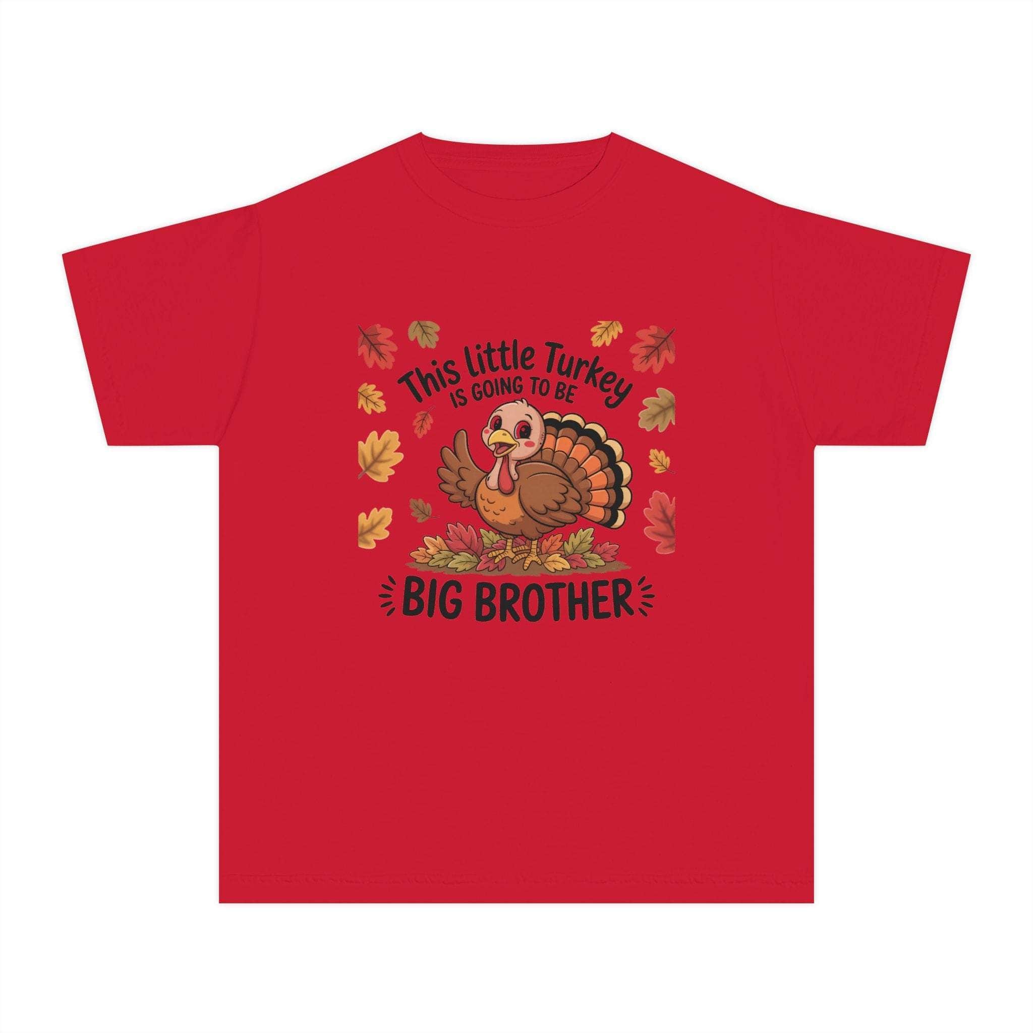 Youth Tee Big Brother Thanksgiving Announcement Shirt