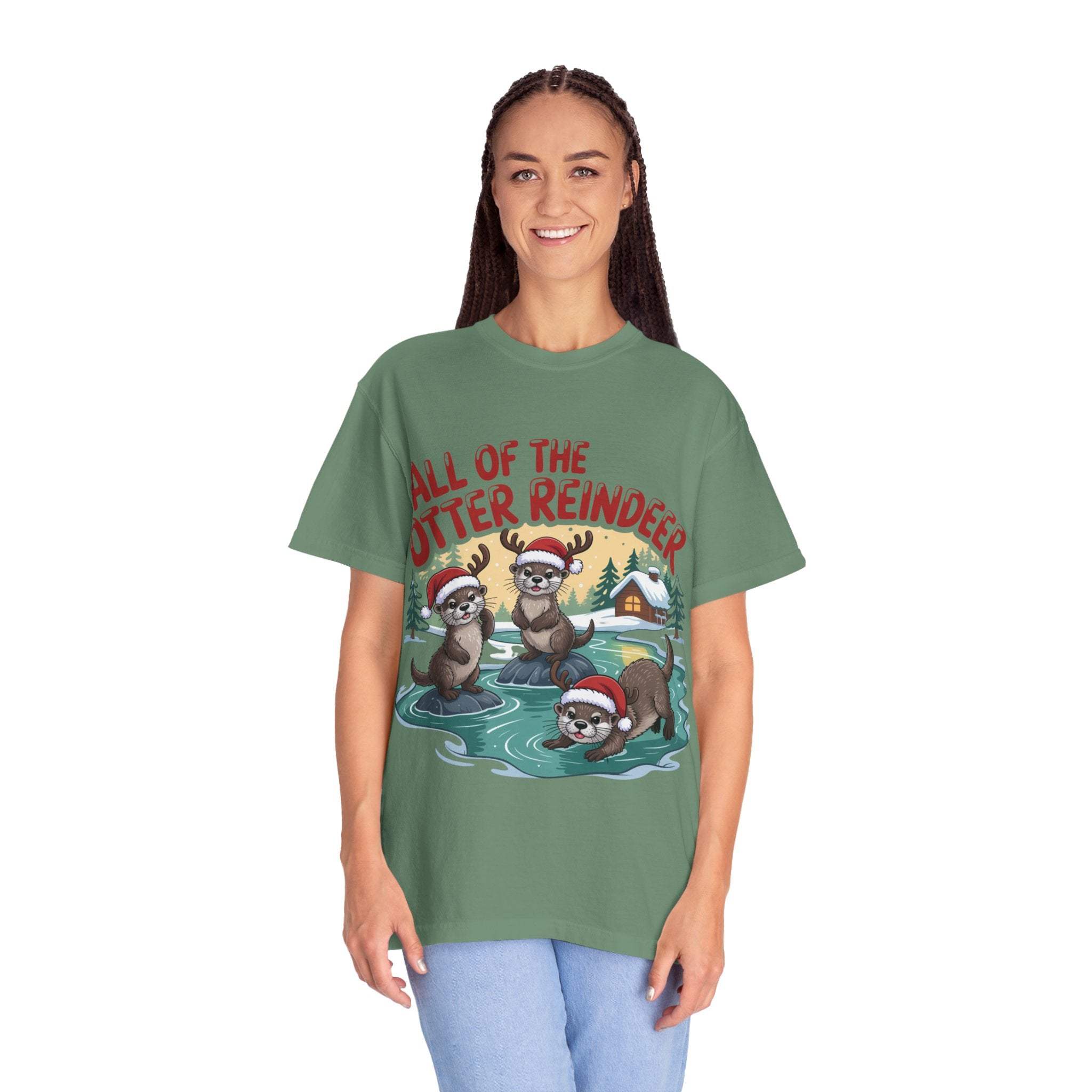 Otter Reindeer Tee