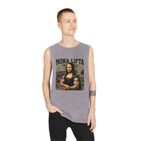 Mona Lifta muscle Mona Lisa tank top | vintage stonewash art tee