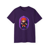 Anime Purple Power Girl Unisex T-shirt