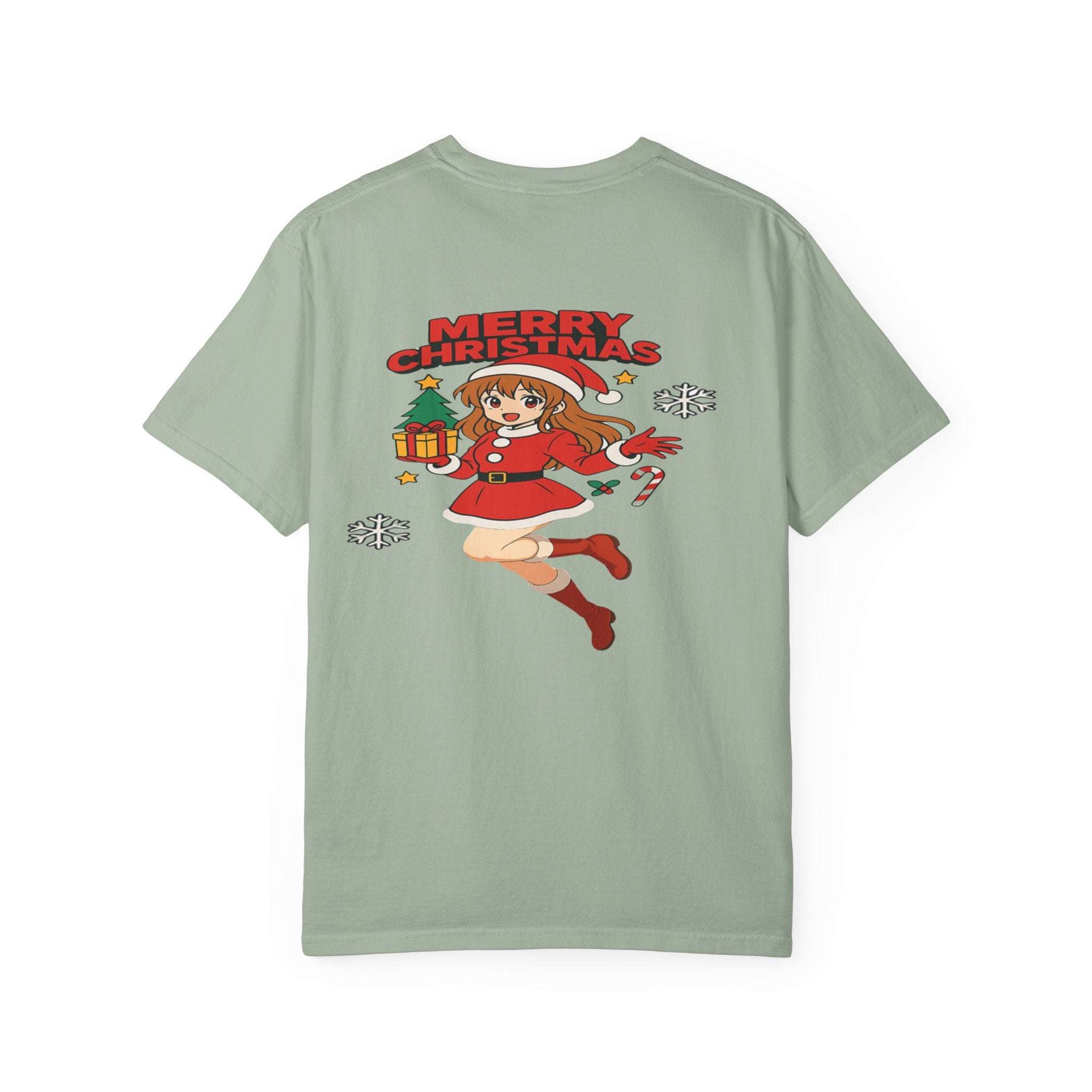 Anime Christmas Santa T-shirt