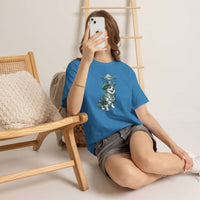 Alien Corgi Illustration Tee | UFO Dog Graphic T-Shirt