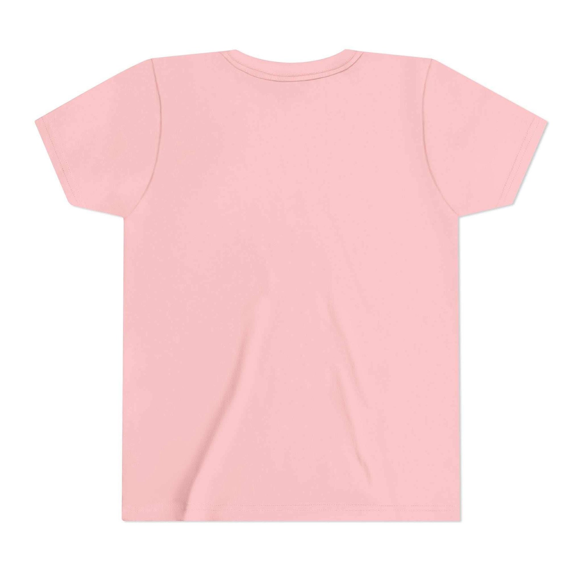 Youth tee featuring a Highland Cow with Sunflowers design on soft, durable cotton fabric