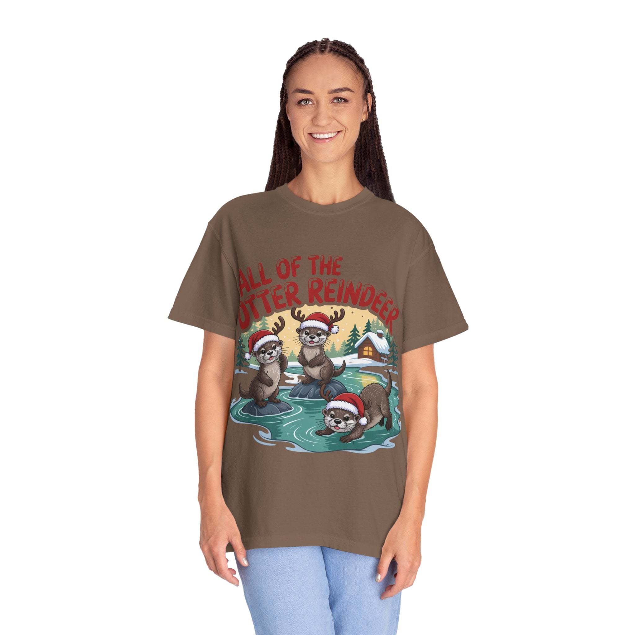 Otter Reindeer Tee