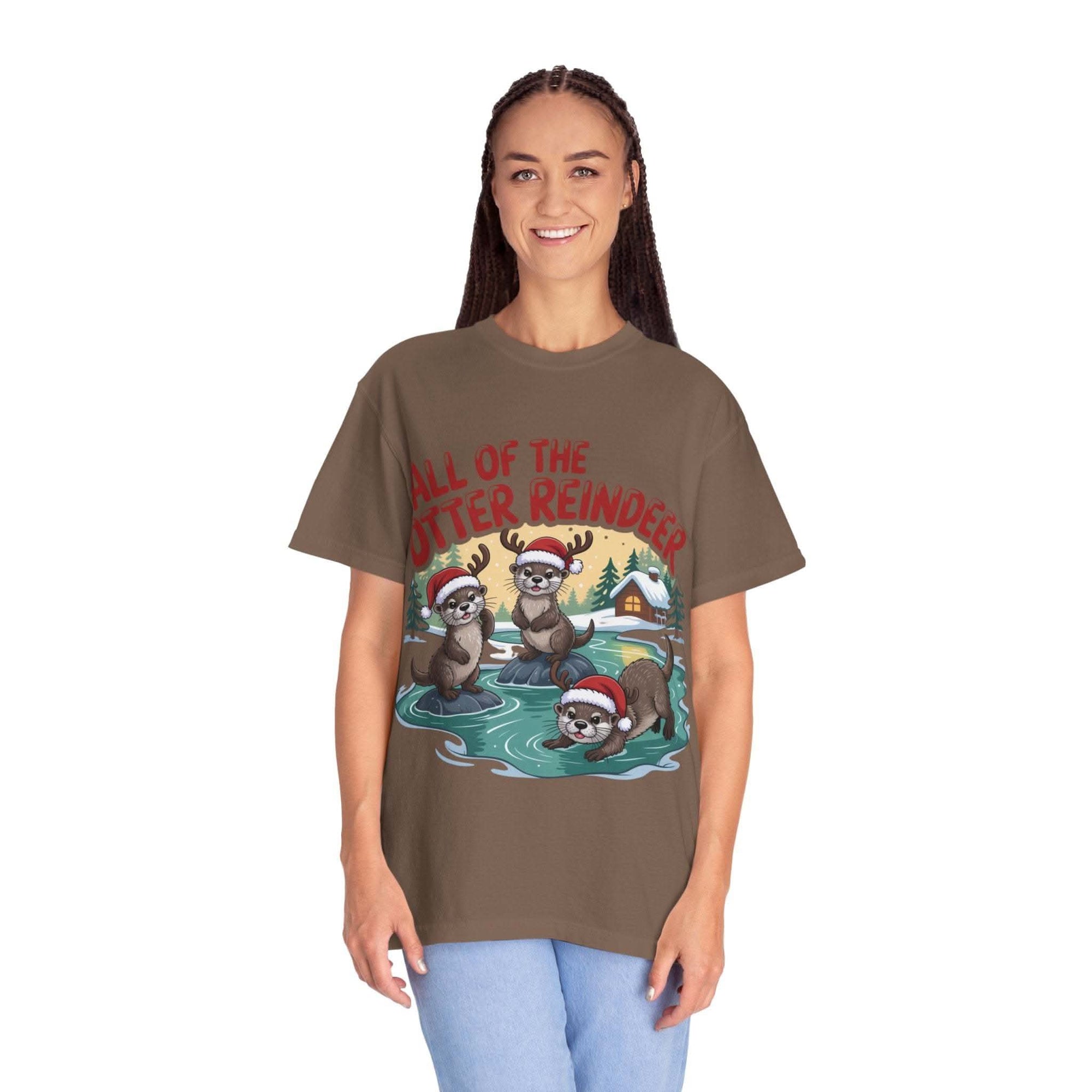 Otter Reindeer Tee