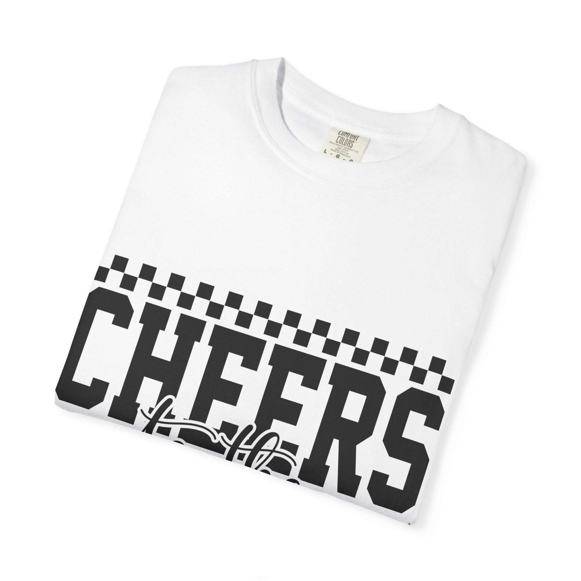 Cheers for the New Year T-Shirt vintage garment-dyed relaxed fit casual tee