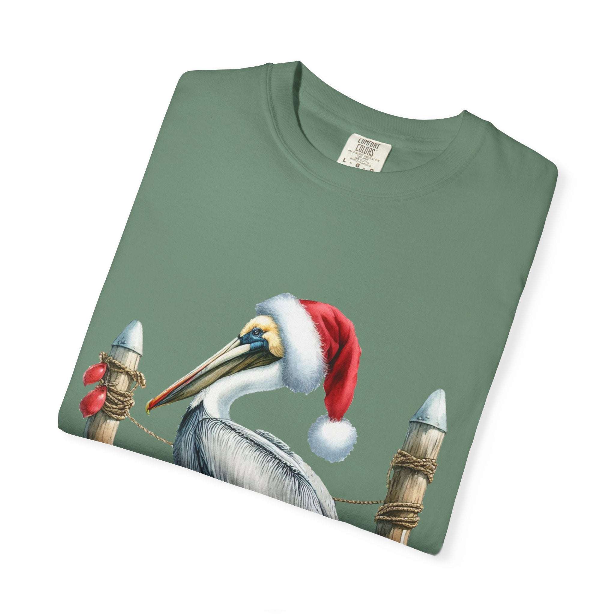 Christmas Pelican Santa T-Shirt