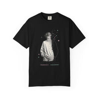 T-Shirt — 'not all there' Abstract Disintegrating Figure Weirdcore Graphic Tee
