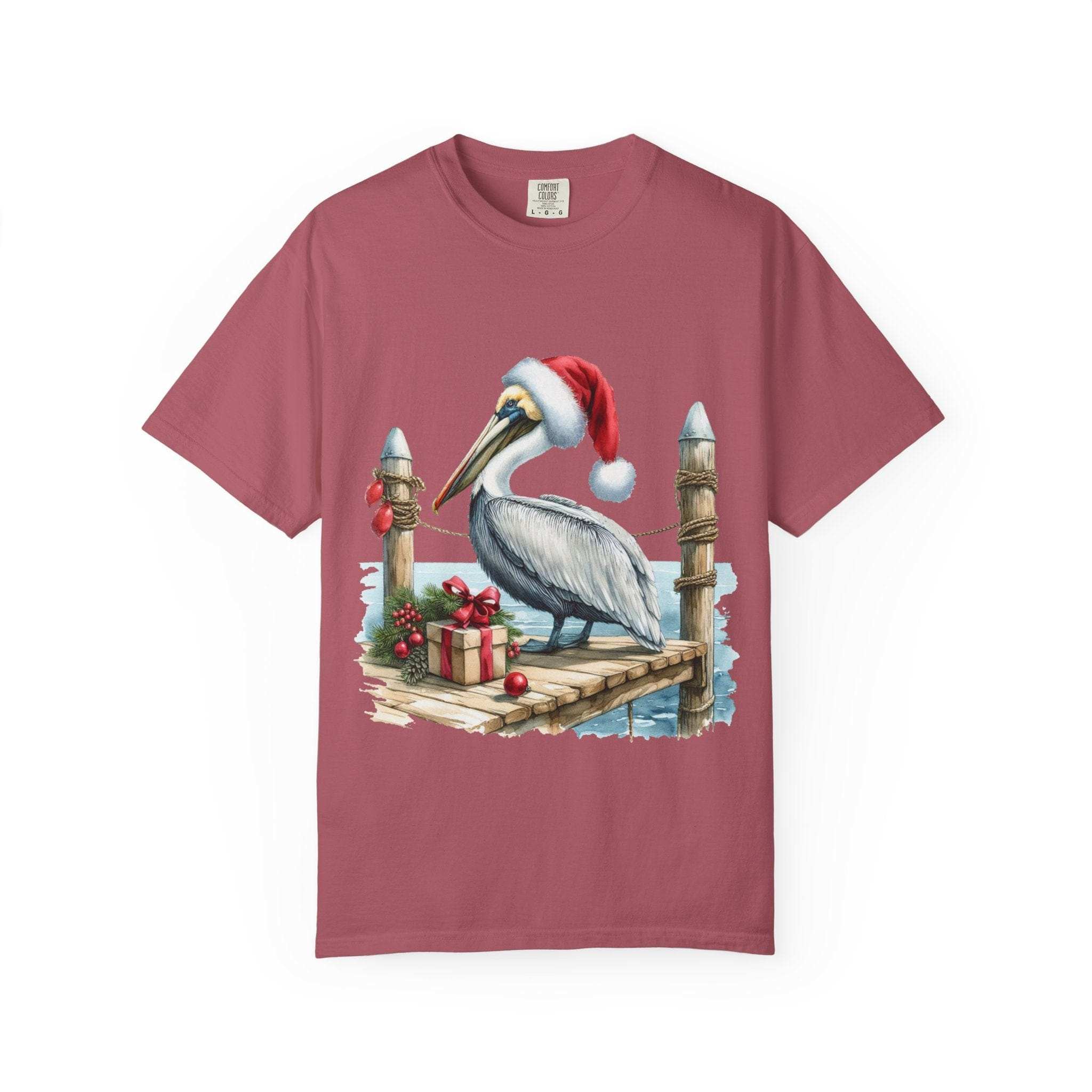 Christmas Pelican Santa T-Shirt