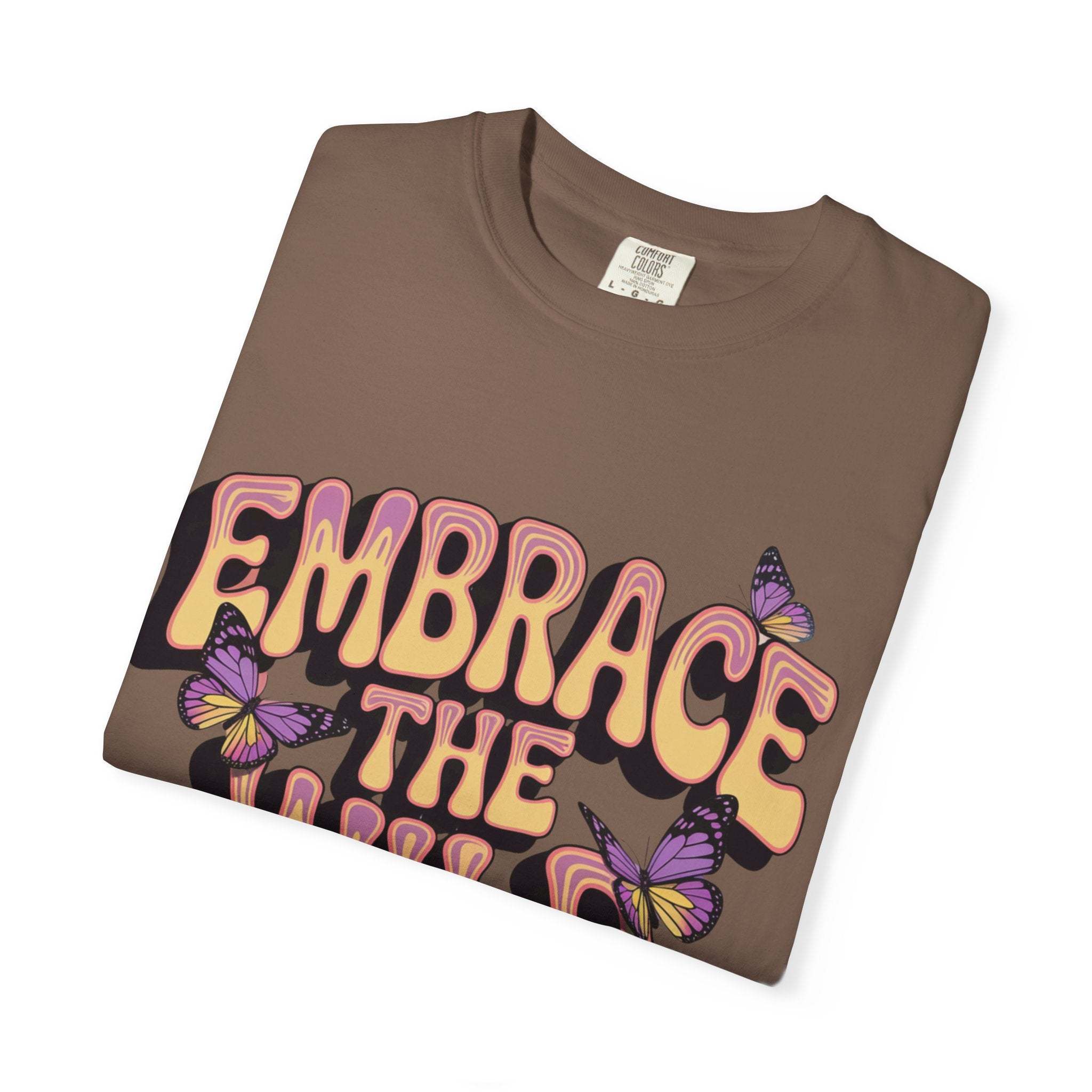 Garment-Dyed T-shirt - Embrace the Wild Side Print