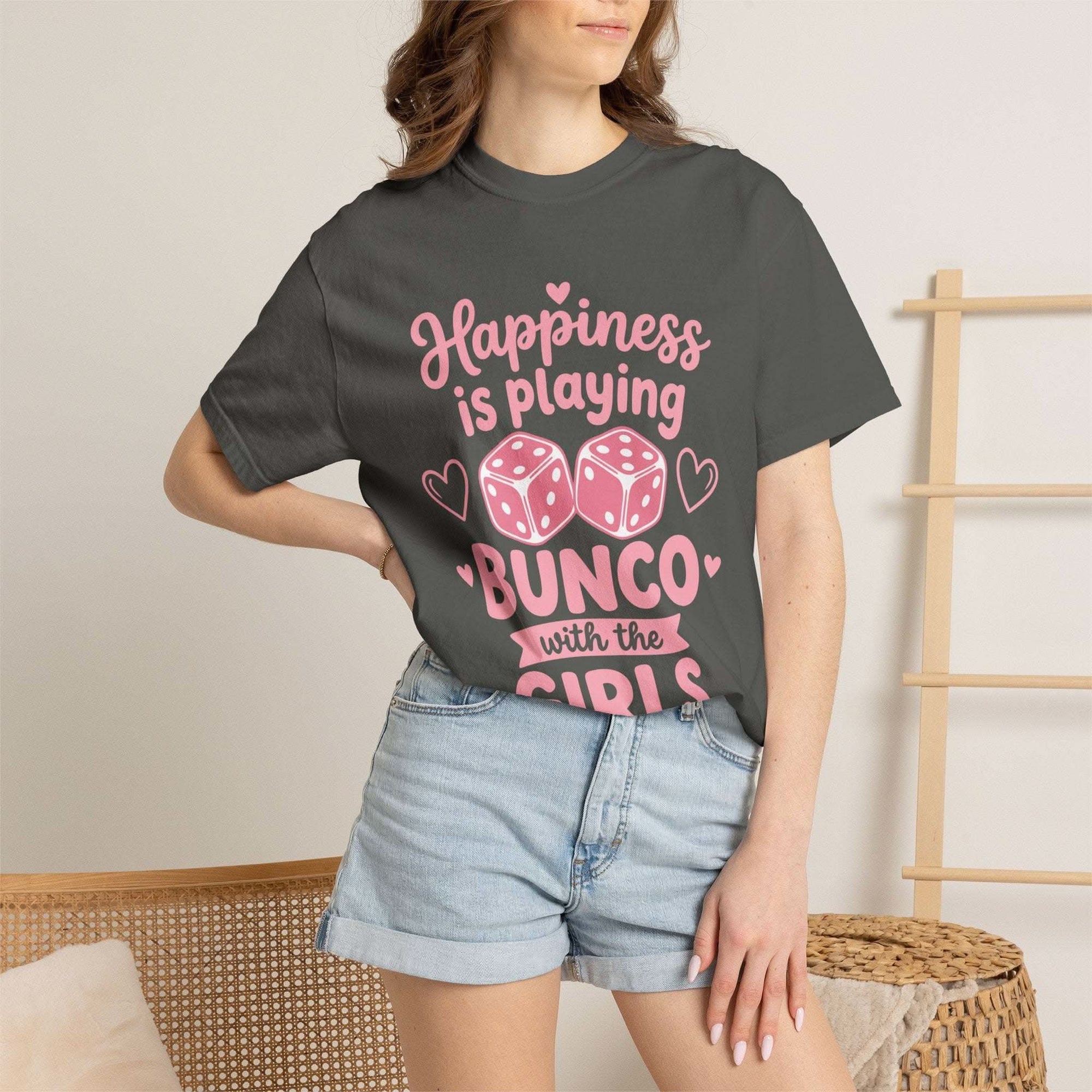Happiness Is Playing Bunco with the Girls T-Shirt