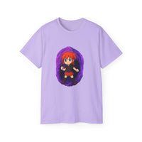Anime Purple Power Girl Unisex T-shirt