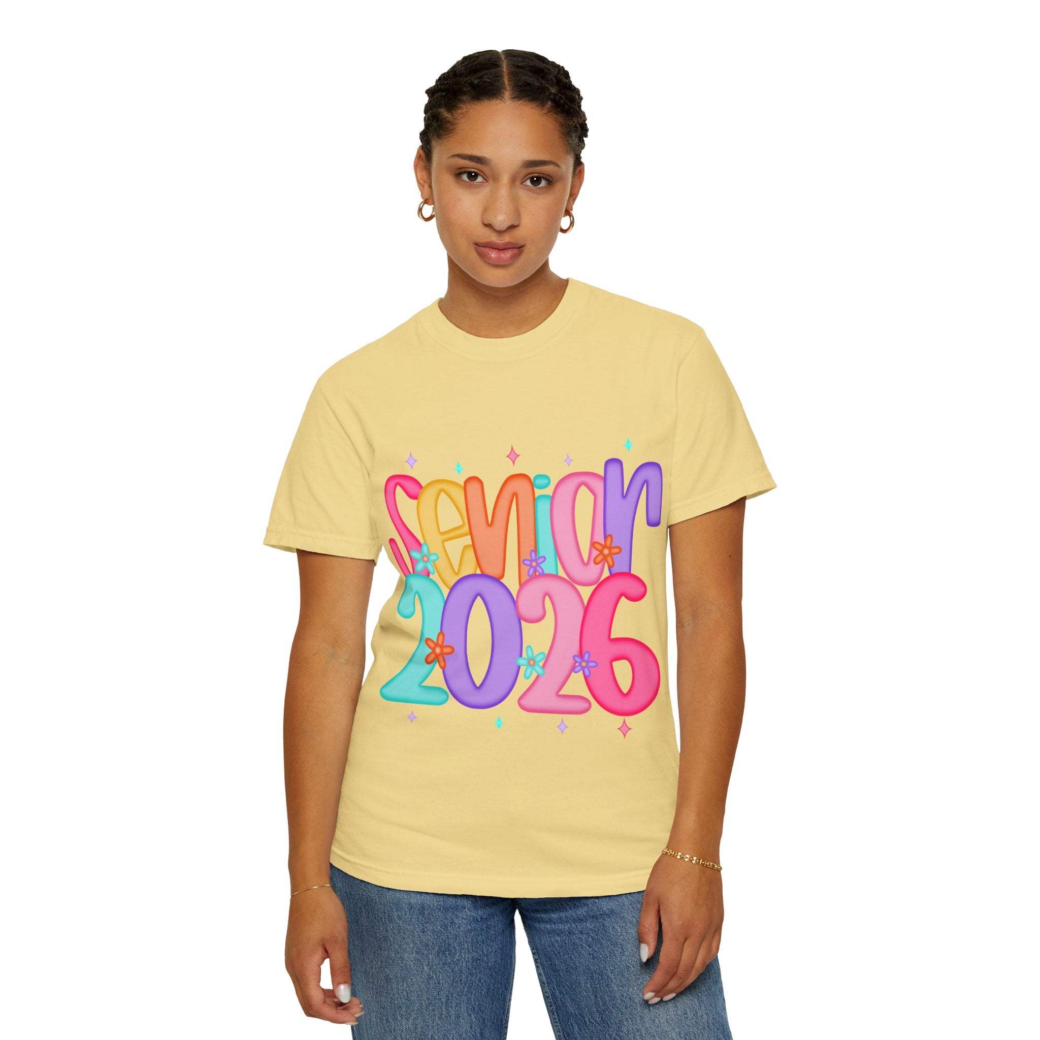 Garment-Dyed T-shirt Senior 2026 Unisex Tee