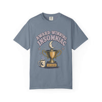 Award-Winning Insomniac T-Shirt – Funny Night Owl Coffee Tee